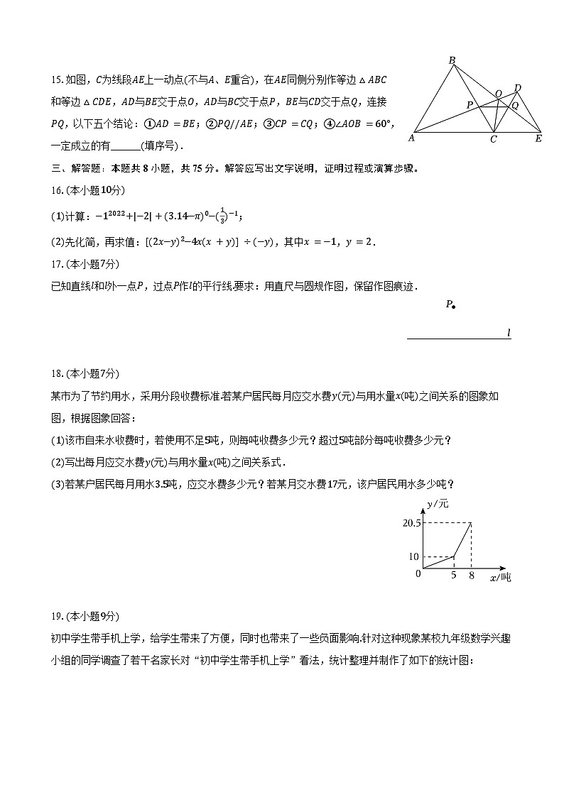 2023-2024学年广东省茂名市高州市七年级（下）期末数学试卷（含答案）03