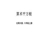 北师版八年级上册数学第二章实数2.1算术平方根课件