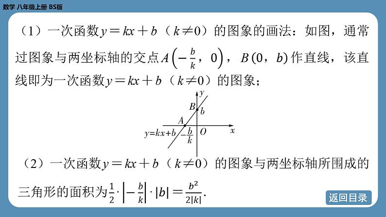 北师版八上数学 期末复习课（四）（第四章　一次函数）（课件）第6页