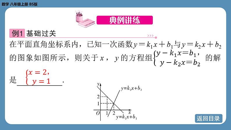 北师版八上数学5.6 二元一次方程与一次函数（课件）08