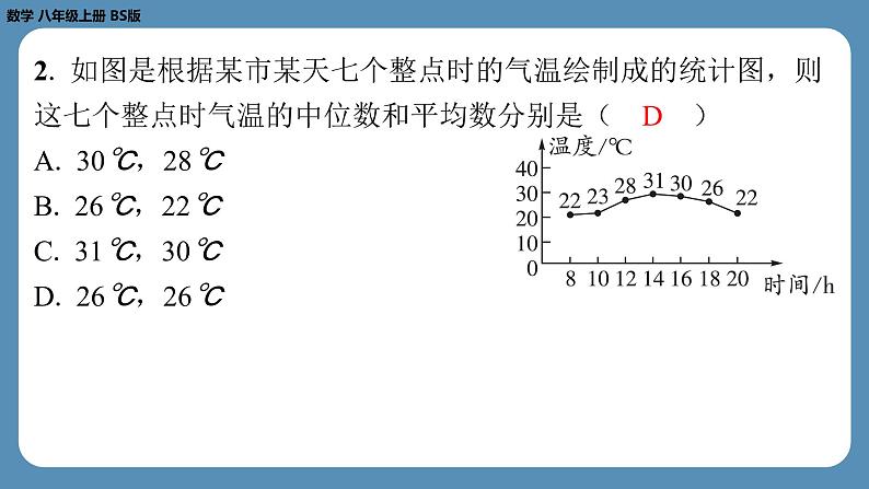 北师版八上数学第六章数据的分析回顾与思考（课外培优课件）03