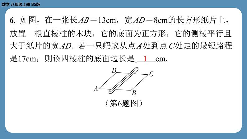 北师版八上数学期末复习课（一）（第一章　勾股定理）（课外培优课件）第6页