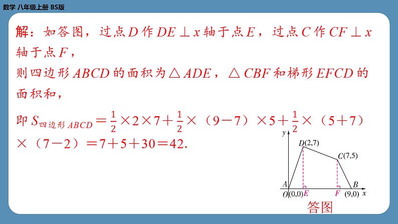 北师版八上数学专题3平面直角坐标系中点的坐标问题（课外培优课件）06