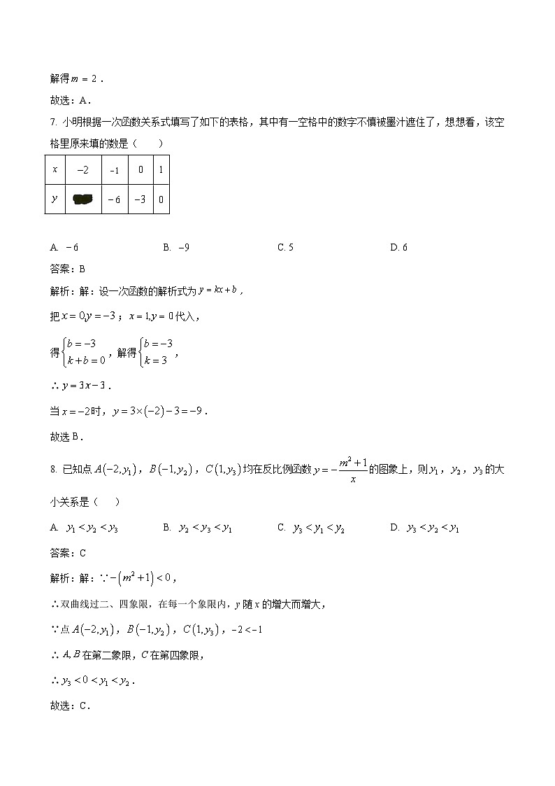 河南省周口市商水县四校联考2023-2024学年八年级下学期期中综合素养评估数学试卷(含解析)03