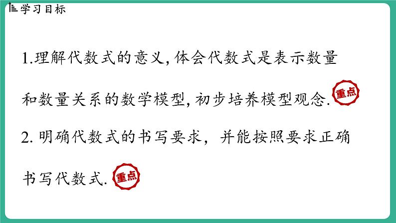 3.2  代数式 第1课时（课件）-2024--2025学年 冀教版（2024）七年级数学上册第2页