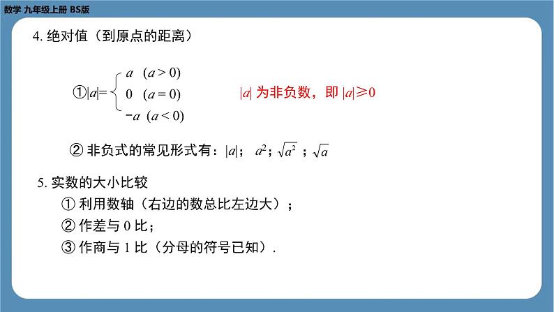 2024-2025学年度北师版八上数学-第二章-实数-回顾与思考（第一课时）【课件】第7页