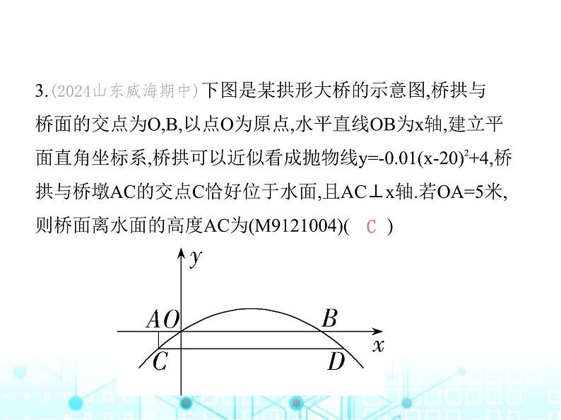 沪科版初中九年级数学上册21-4二次函数的应用第三课时利用二次函数解决其他实际问题课件第5页