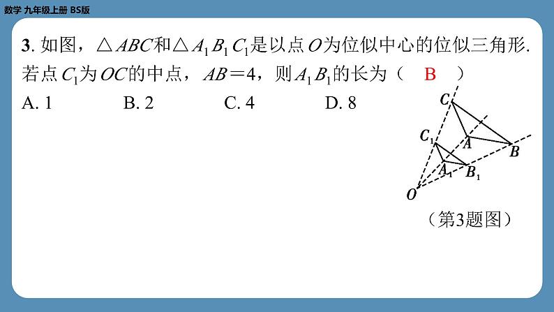 北师版九上数学4.8图形的位似（第一课时）（课外培优课件）04