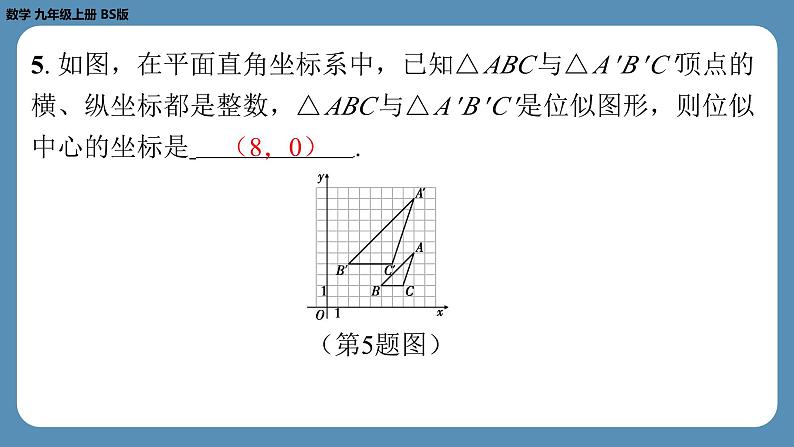 北师版九上数学4.8图形的位似（第二课时）（课外培优课件）第6页