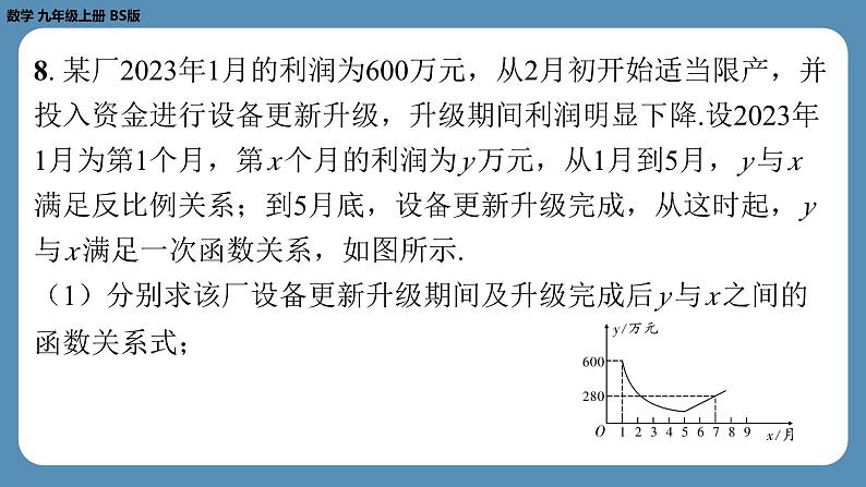 北师版九上数学期末复习课（五）第六章反比例函数（课外培优课件）08