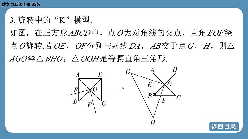 北师版九上数学专题1 矩形、正方形中的四个常考模型 课件第7页