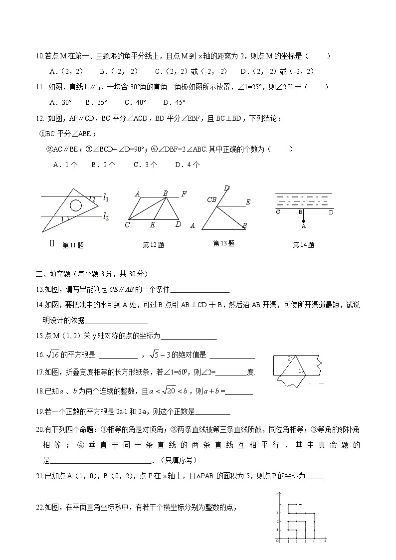 黑龙江省绥化市望奎县（五四学制）2023-2024学年七年级下学期5月期中考试数学试卷(含答案)02