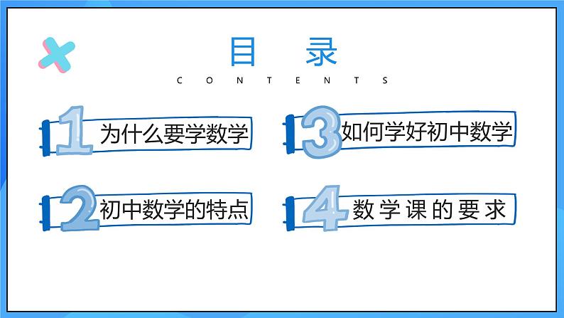 人教版初中数学七年级上册  开学第一课《数学的奇妙之旅》课件02