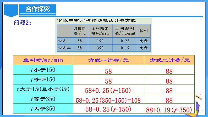 人教版七年级数学上册  5.3.4 实际问题（费用综合比较）  PPT+导学案+教学设计+分层练习08