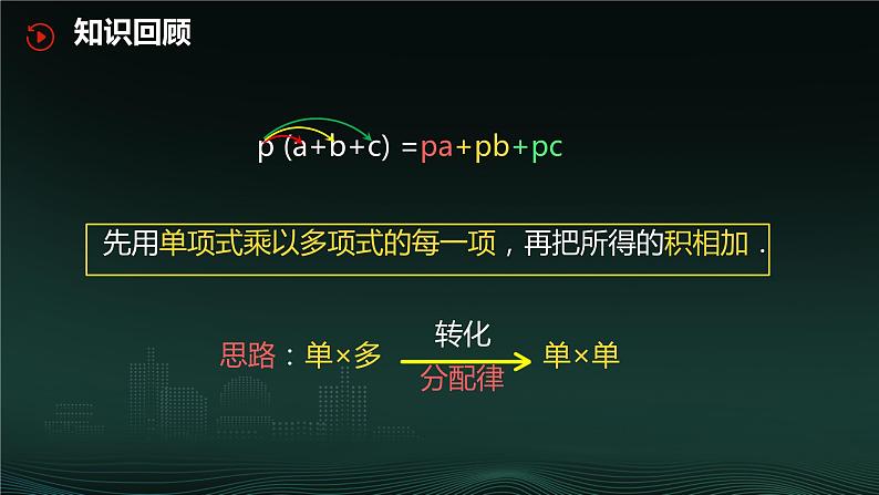 14.1.4 整式的乘法第三课时   课件 2024—2025学年人教版数学八年级上册第3页