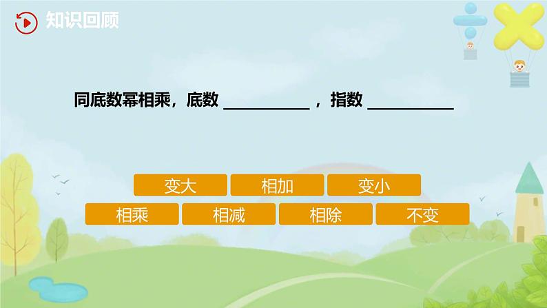 14.1.2 幂的乘方  课件 2024—2025学年人教版数学八年级上册 (1)第3页