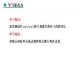 26.1.2 正弦、余弦(課件) 2024—2025學年冀教版數學九年級上冊