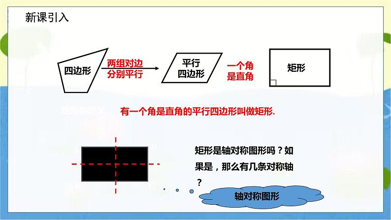 九年级数学北师版上册 第1章 1.2.1矩形的性质 PPT课件第4页