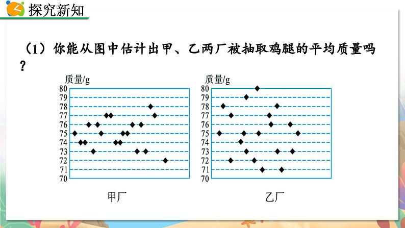 8年级数学北师版上册 第6章 6.4 数据的离散程度（第1课时） PPT课件第7页