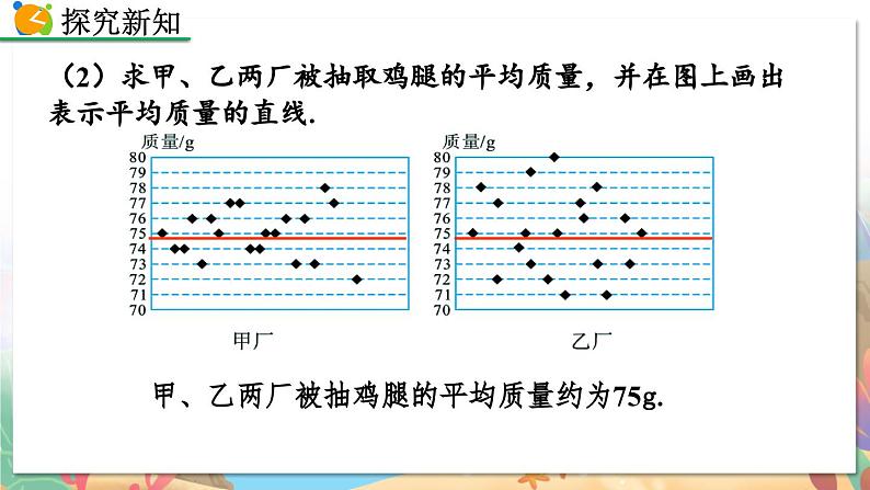 8年级数学北师版上册 第6章 6.4 数据的离散程度（第1课时） PPT课件第8页