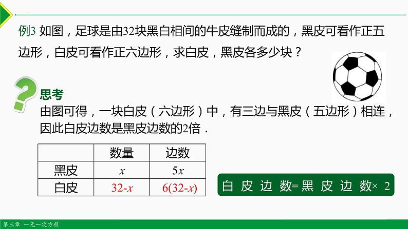 人教版七年级数学上册同步教材3.4 实际问题 第1课 配套问题（课件）07