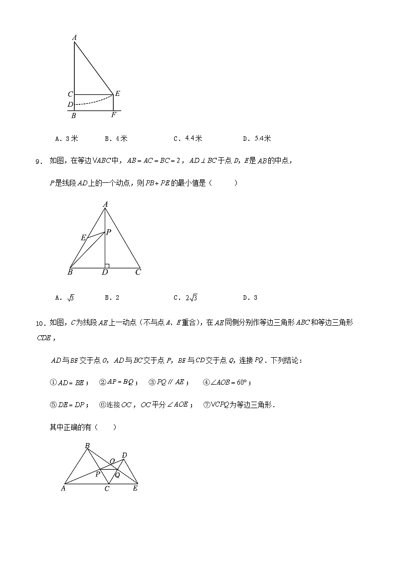 八年级上学期10月月考数学试题（解析版）03