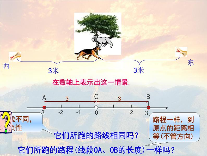 北师大数学七上课件2.3----绝对值--课件第7页