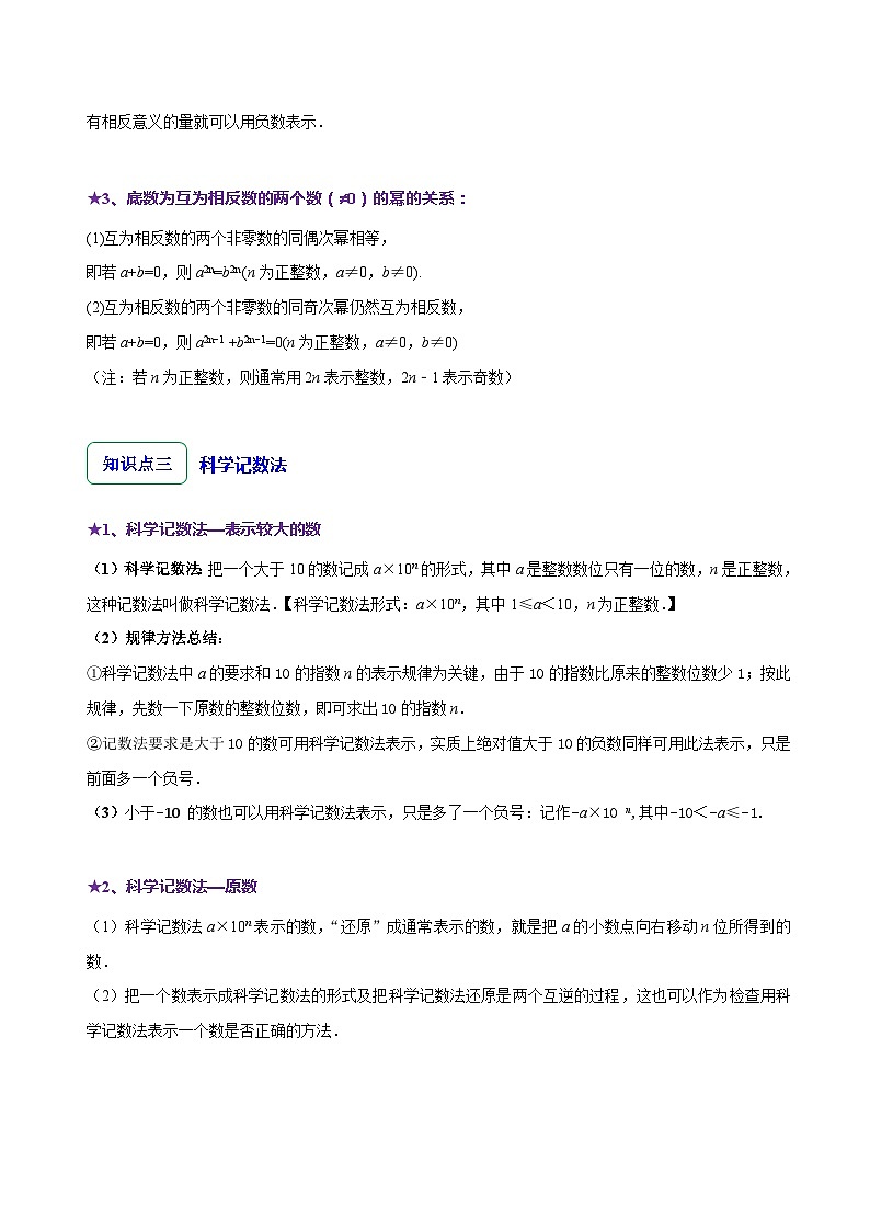 2.4  有理数的乘方（7大题型提分练）（解析版）第2页
