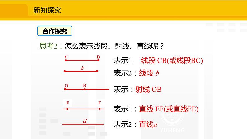 北师大版（2024版）七年级数学上册课件 4.1.1认识线段、射线、直线第6页