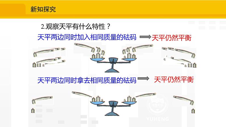 北师大版（2024版）七年级数学上册课件 5.2.1等式的基本性质05