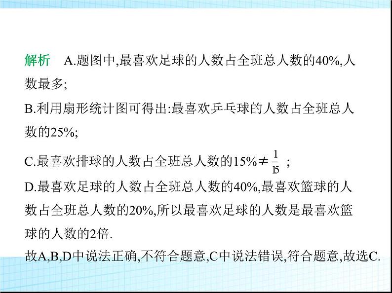 鲁教版六年级数学上册第4章数据的收集与整理3第1课时扇形统计图课件第5页