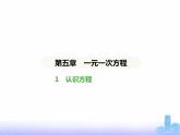 北师大版七年级数学上册第5章一元一次方程认识方程课件