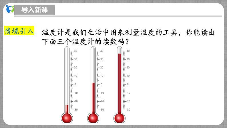 北师大版数学七年级上册 2.1.2 数轴 课件+教学设计+导学案+同步练习05