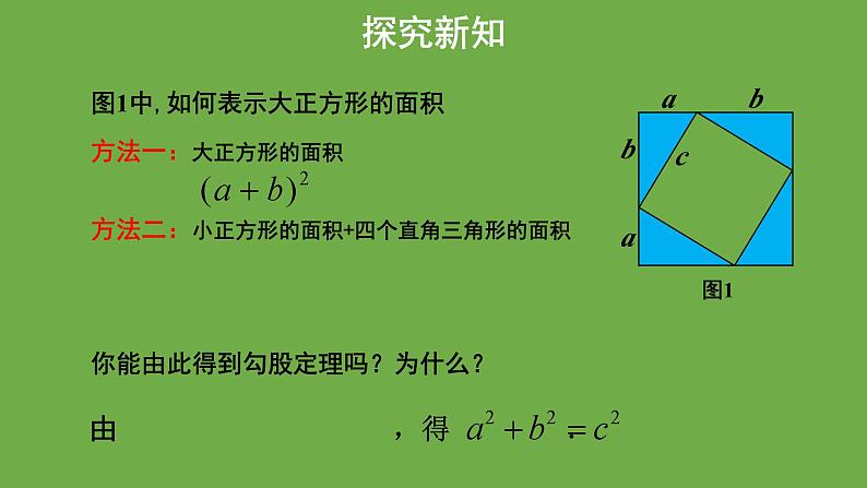 1.1 探索勾股定理(第2课时) 北师大版八年级数学上册教学课件07