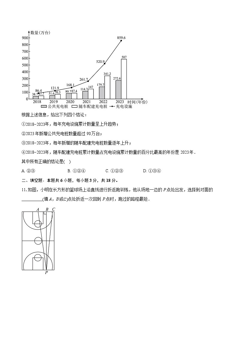 2023-2024学年北京市中国人民大学附属中学七年级下学期期末数学试题（含详细答案解析）第3页