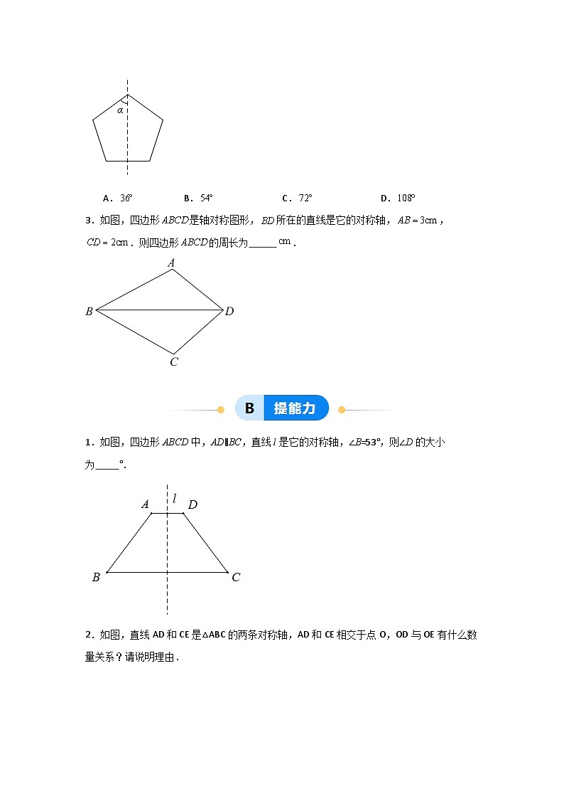 2.3轴对称图形（3题型基础+能力+创新+易错）-（青岛版）2024-2025学年8上数学同步课堂03