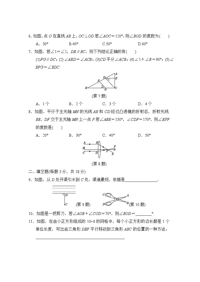 数学华师版（2024）七上 第4章学情评估02
