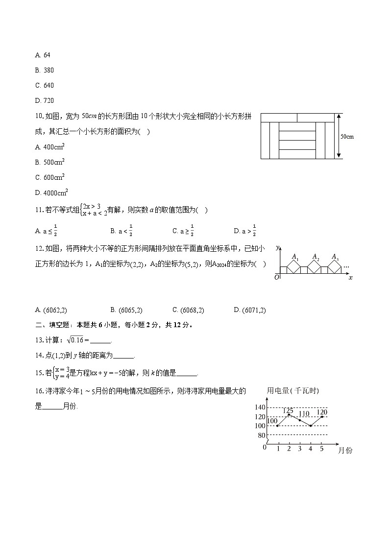 2023-2024学年广西钦州市浦北县七年级（下）期末数学试卷（含详细答案解析）02