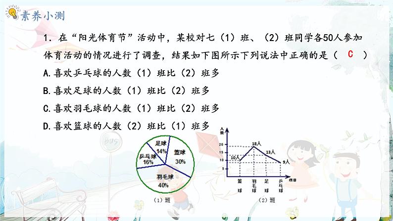 沪科数学七年级上册 第5章 5.4 从图表中的数据获取信息 PPT课件05