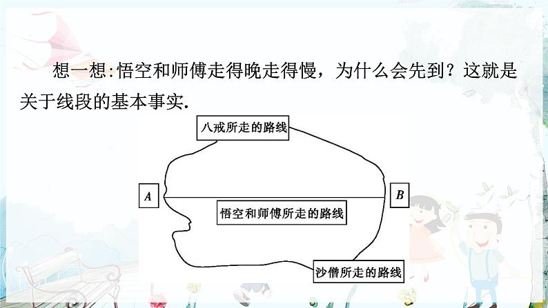 沪科数学七年级上册 第4章 4.3 第2课时 线段的中点及基本事实 PPT课件04