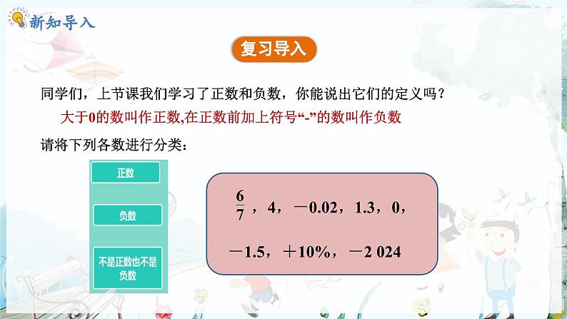 人教数学七年级上册 第1章 1.1   第2课时 表示具有相反意义的量 PPT课件03