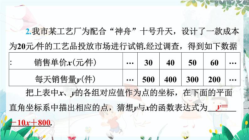 八数 沪科 上册 12.4 综合与实践 一次函数模型的应用 PPT课件07