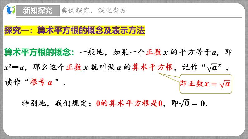 2.2 平方根第1课时（课件+教学设计+导学案+同步练习）07