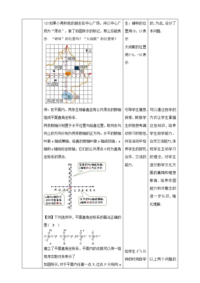 3.2 平面直角坐标系第1课时（课件+教学设计+导学案+同步练习）02