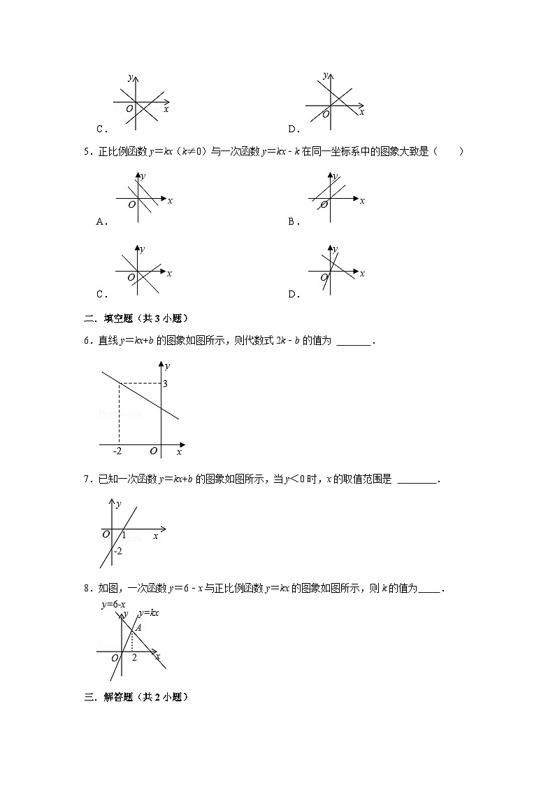 4.3 一次函数的图象第1课时（课件+教学设计+导学案+同步练习）02