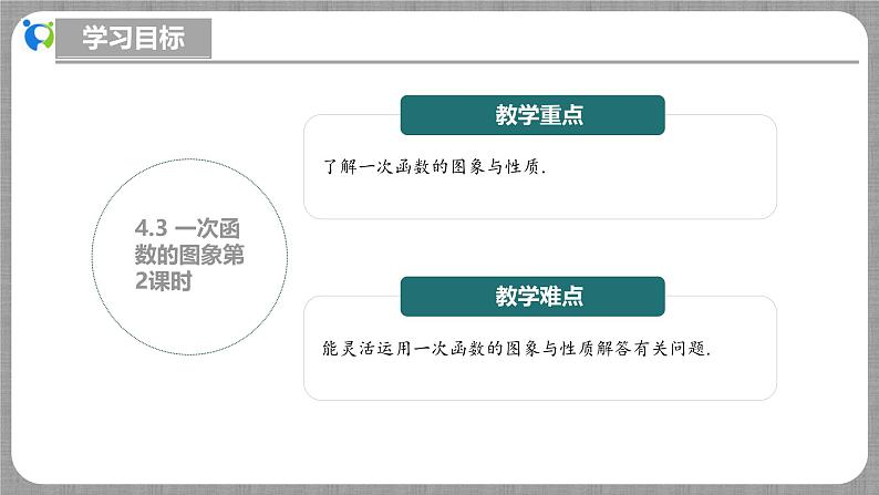 4.3 一次函数的图象第2课时（课件+教学设计+导学案+同步练习）03