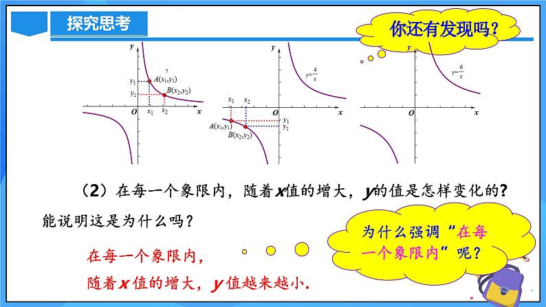 北师大版数学九年级上册 6.2 反比例函数的图象与性质 第2课时 课件+导学案+教学设计+分层练习06