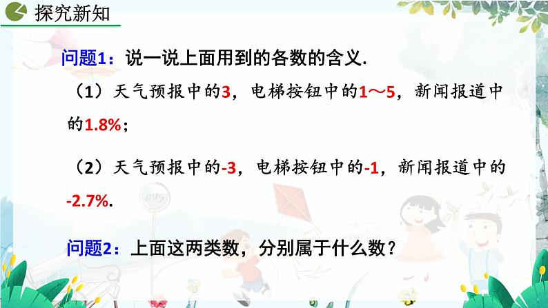 人教版数学七年级上册 1.1 正数和负数 PPT课件+教案+习题06