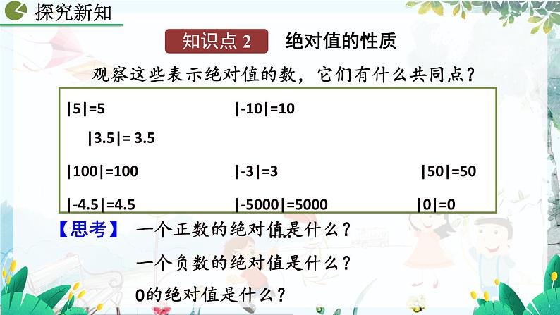 人教版数学七年级上册 1.2.1.4 绝对值（第1课时） PPT课件+教案+习题+说课稿08