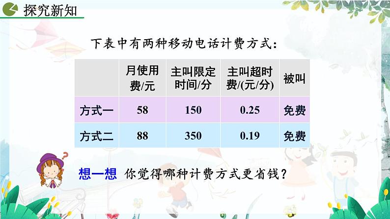 人教版数学七年级上册 5.3 实际问题与一元一次方程（第4课时） PPT课件+教案+习题05